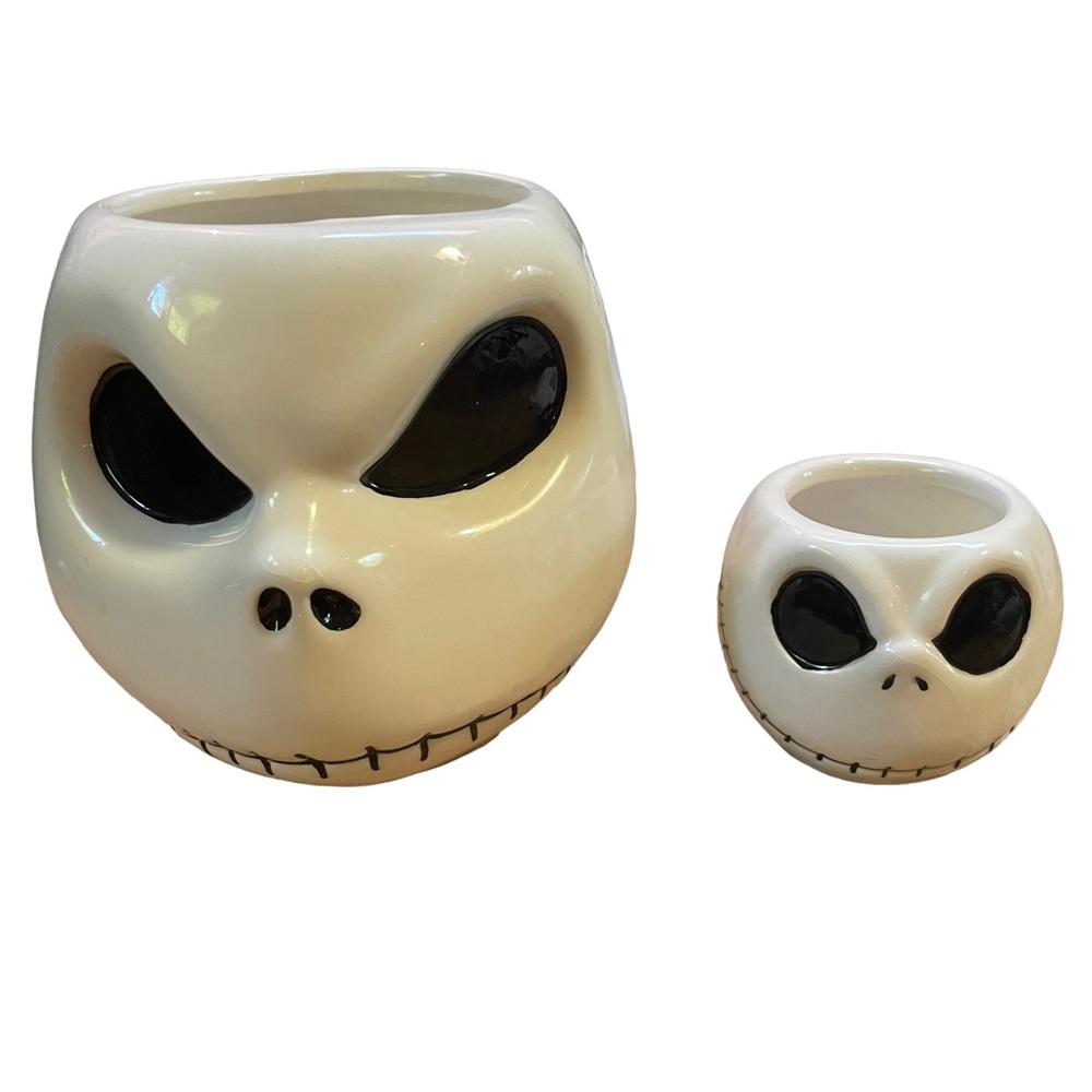 NWOT DISNEY/ZAK NIGHTMARE BEFORE CHRISTMAS MUG & SHOT MUG SET